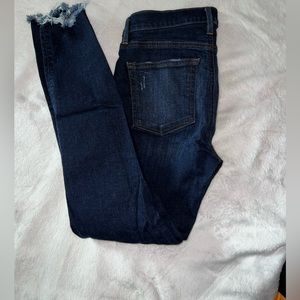 Loft Dark Wash Skinny Jeans size 2/26